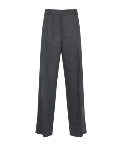 KHAITE KHAITE PLEATED WIDE-LEG TROUSERS