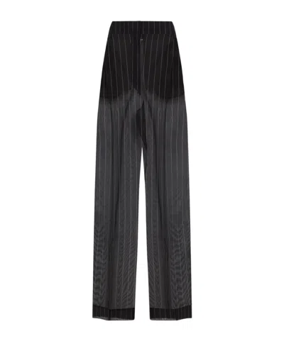 KHAITE KHAITE LENTON LOW RISE WIDE-LEG PANTS