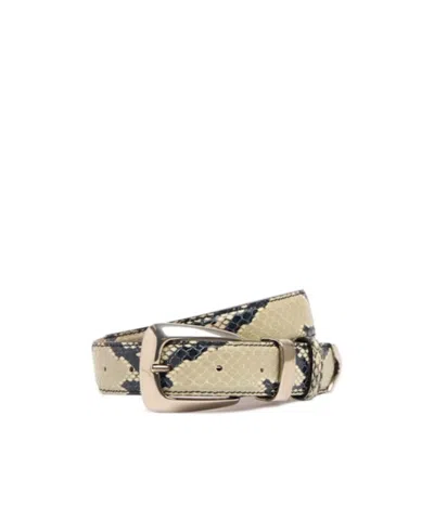 Khaite Belt With Square Buckle In Neutral