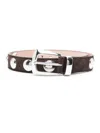 Khaite Belt With Studs In Black
