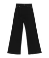 Khaite Belt-loop Jeans In Black