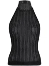 Khaite Benedetta Top In Black