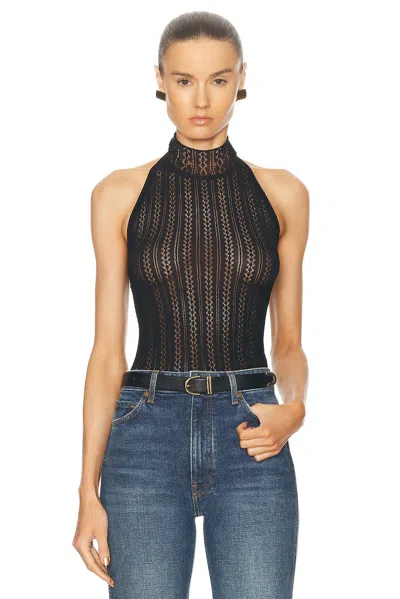 Khaite Benedetta Top In Black