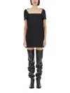 Khaite Benji Black Polyester Blend Dress