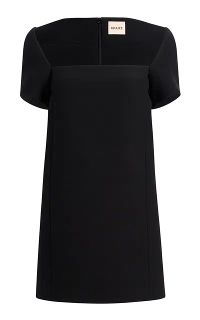 KHAITE BENJI CREPE MINI DRESS