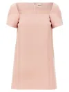 Khaite Elegant Mini Dress For Women In Pink