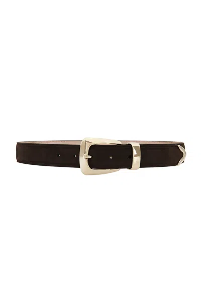 Khaite Benny 30mm Belt In Black