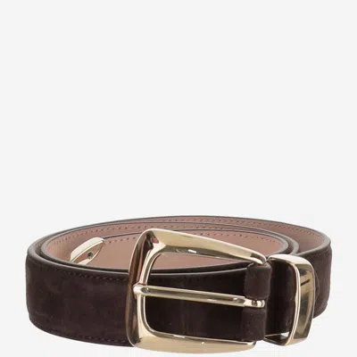 Khaite Benny Belt In Brown