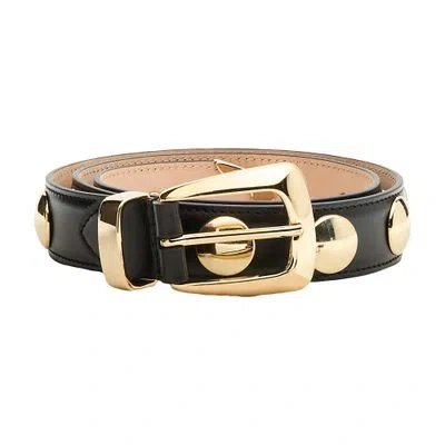 Khaite Benny Belt 30 Mm In Black