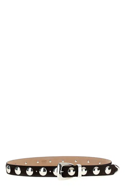 Khaite 'benny' Belt In Black