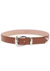 Khaite Benny Leather Belt