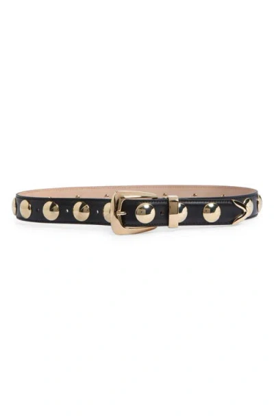 Khaite Benny Studded Leather Belt