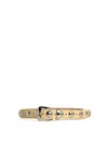 Khaite Benny Embellished Buckled Belt In White