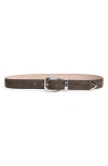 Khaite Benny Suede Belt
