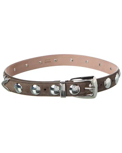 Khaite Benny Suede Belt