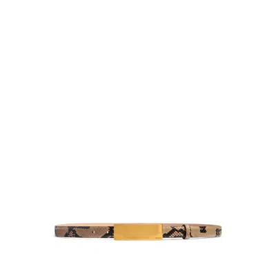 Khaite Berlin Belt In Brown
