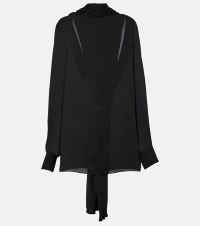 KHAITE BEX SILK BLOUSE