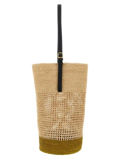 Khaite Billie Bucket Bag In Brown