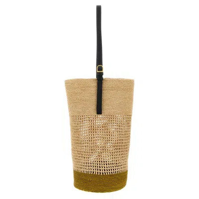 Khaite Billie Large Bucket Bag In Brown