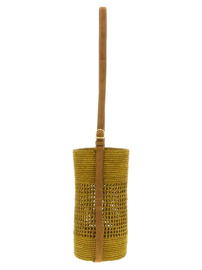 Khaite 'billie' Small Bucket Bag In Brown