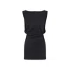 Khaite Acetate Blend Dress In Black