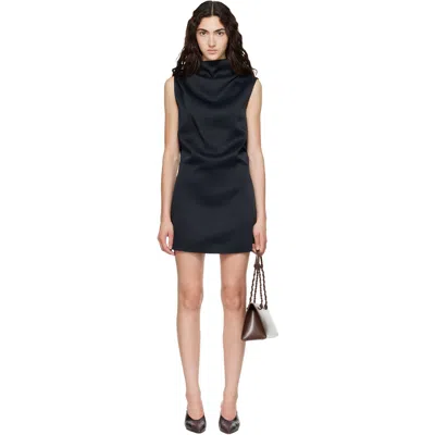 Khaite Black Astor Minidress