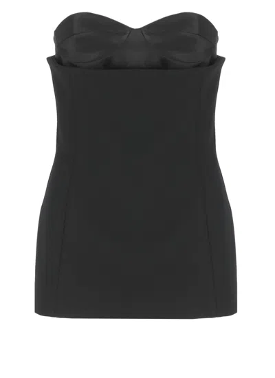 KHAITE KHAITE BLACK AYLA TOP