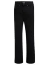 Khaite Bonnie Relaxed Fit Jeans In Black
