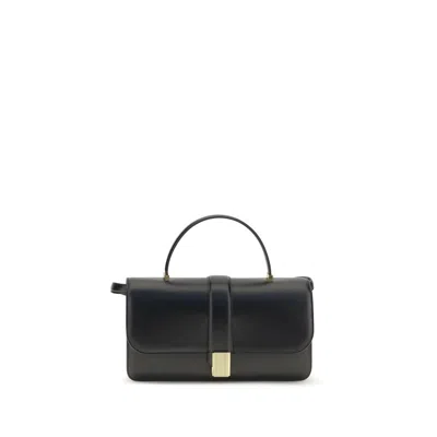 Khaite Black Calf Leather Bos Taurus Handbag