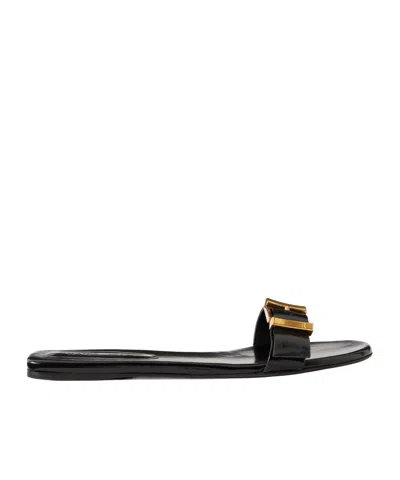 Khaite Black Casual Sandals