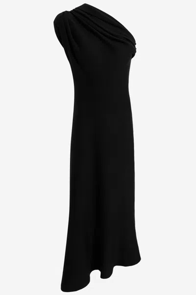 KHAITE BLACK COAST DRESS