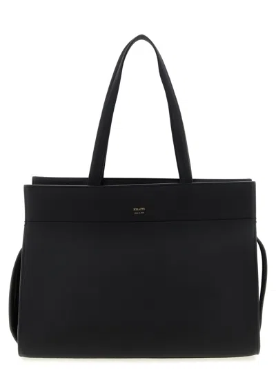 Khaite Black Crosby Tote