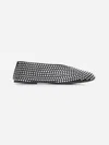 Khaite Marcy Crystal-embellished Satin Ballet Flats