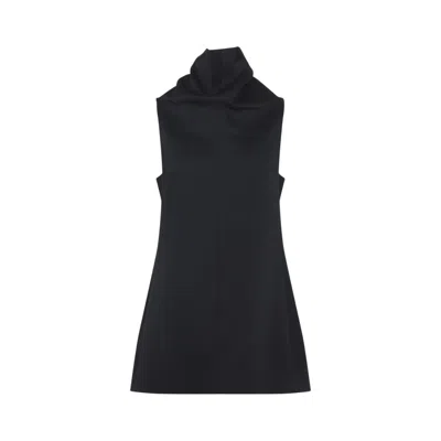KHAITE BLACK DARIA DRESS