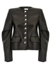 Khaite Black Darlman Jacket In Black