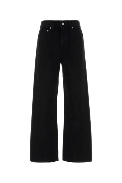 Khaite Black Denim Bonnie Jeans