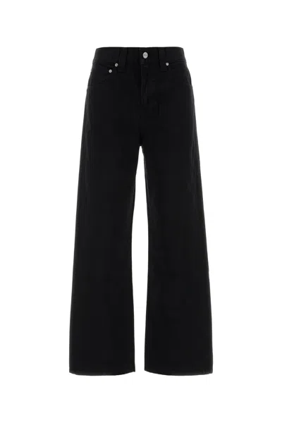 KHAITE KHAITE BLACK DENIM BONNIE JEANS