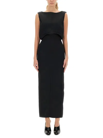 Khaite Black Dresses