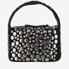 Khaite Small Elena Studded Suede Top Handle Bag