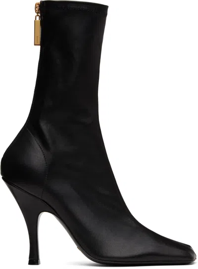 Khaite Woman Ankle Boots Black Size 8.5 Calfskin