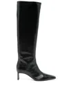 Khaite Ona Knee High Boots 55 In Multi