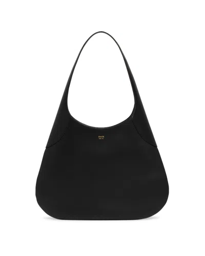 Khaite Black Joan Leather Hobo Bag