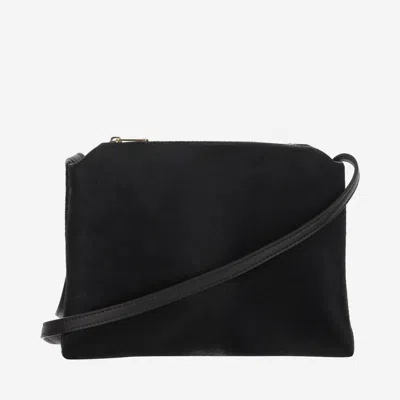 Khaite Black Lina Crossbody Bag