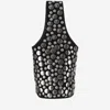 Khaite Livia Small Studded Suede Bucket Bag