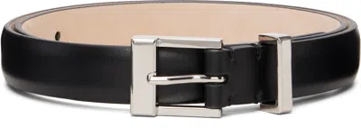 Khaite Black Manhattan Belt