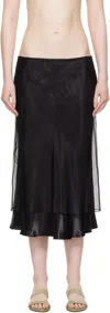 Khaite Monina Skirt In Black
