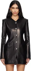 Khaite Naran Button Jacket In Black