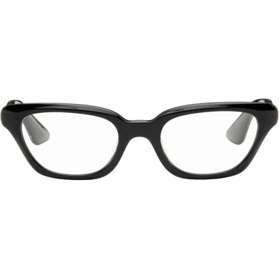 Khaite Black Oliver Peoples 1983c Blue Light Glasses In White