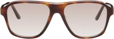 Khaite Black Oliver Peoples Edition 1963c Sunglasses In Brown
