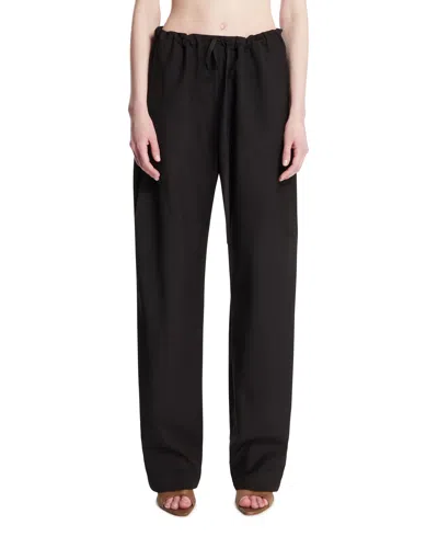 Khaite Black Rohen Trousers